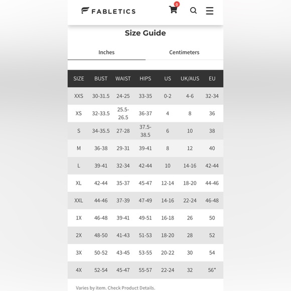 Fabletics Racer Back White Exercise Shirt (NWT) - Picture 7 of 7